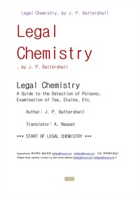 법의학 (Legal Chemistry, by J. P. Battershall) (커버이미지)