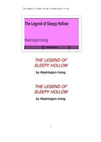 슬리피 할로우 의 전설 (The Legend of Sleepy Hollow, by Washington Irving) (커버이미지)