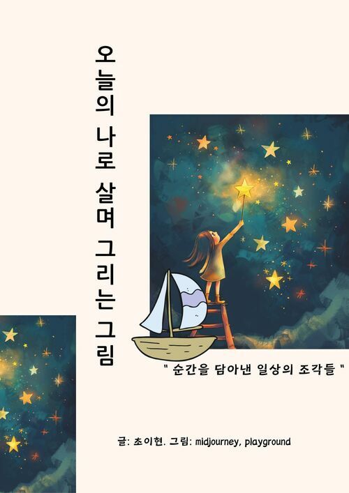 오늘의 나로 살며 그리는 그림 - 순간을 담아낸 일상의 조각들 (커버이미지)