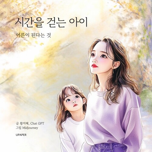 시간을 걷는 아이 - 어른이 된다는 것 (커버이미지)