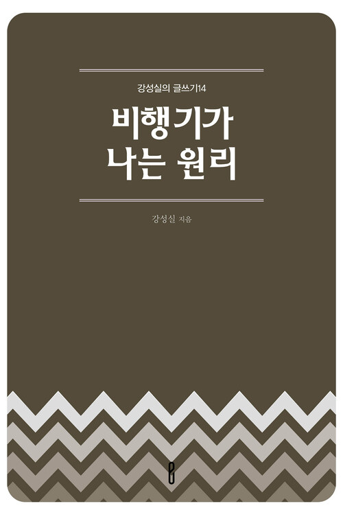 비행기가 나는 원리 - 강성실의 글쓰기14 (커버이미지)