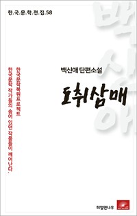 백신애 단편소설 도취삼매 (커버이미지)