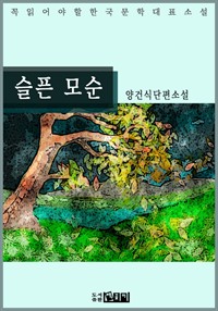 슬픈 모순 - 양건식 단편소설 (커버이미지)