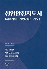 산업안전지도사 (제3과목 : 기업진단ㆍ지도) - 최근 6년간 기출문제 지문을 이론으로 구성한 (커버이미지)