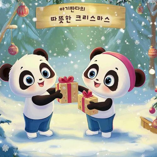 아기판다의 따뜻한 크리스마스 (커버이미지)