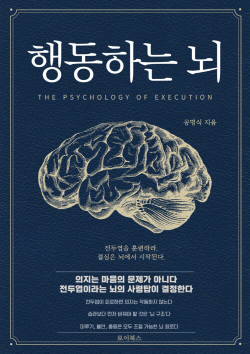 행동하는 뇌 - 의지력의 진짜 정체를 밝히는 뇌과학 심리서 (커버이미지)