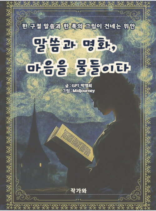 말씀과 명화, 마음을 물들이다 - 한 구절 말씀과 한 폭의 그림이 건네는 위안 (커버이미지)