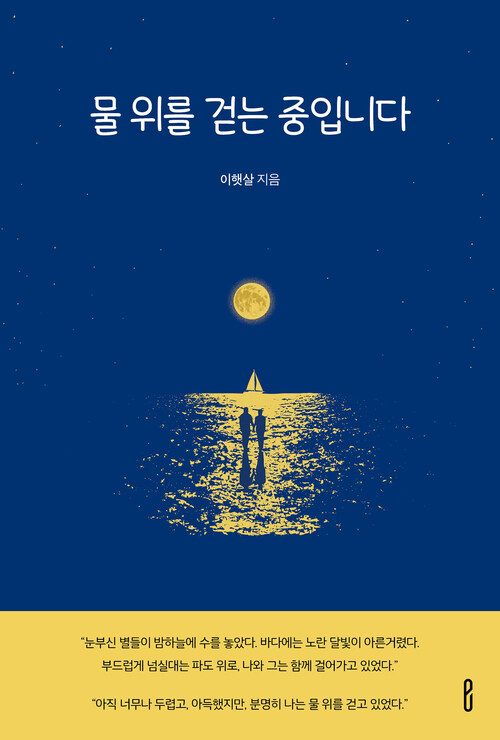 물 위를 걷는 중입니다 (커버이미지)