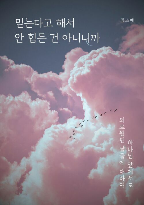 믿는다고 해서 안 힘든 건 아니니까 - 하나님 앞에서도 외로웠던 날들에 대하여 (커버이미지)