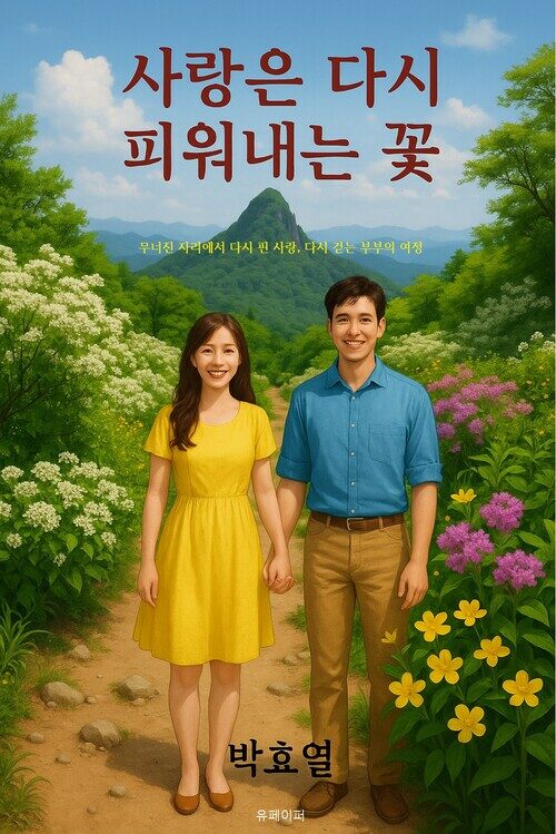 사랑은 다시 피워내는 꽃 - 무너진 자리에서 다시 핀 사랑, 다시 걷는 부부의 여정 (커버이미지)